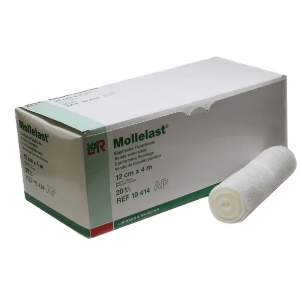 Obin.elast.fix.Mollelast 12cmx4m 20ks