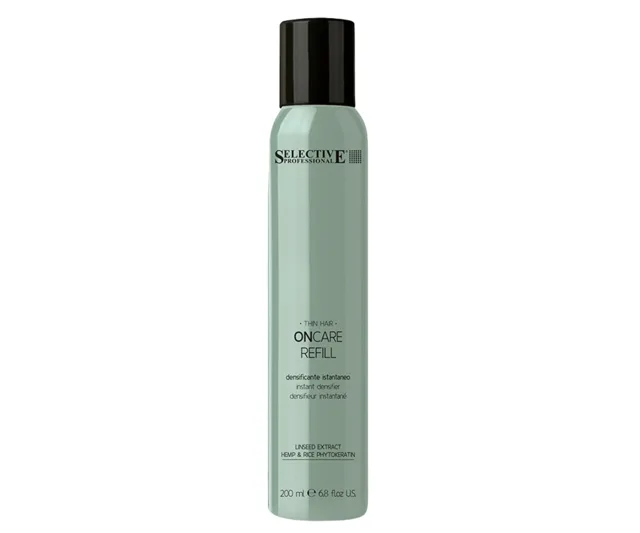 Objemová kúra ve spreji pro jemné a řídnoucí vlasy Selective Professional OnCare Refill Densifier - 200 ml (83151) + dárek zdarma