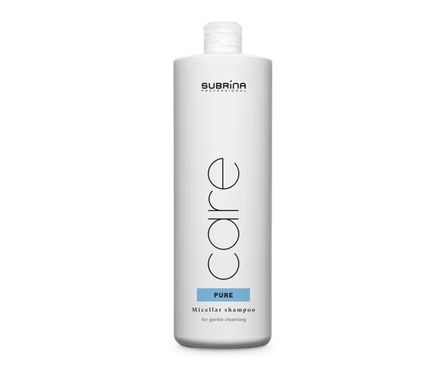 Objemový micelární šampon Subrina Professional Care Pure Micellar Shampoo - 1000 ml (060284) + dárek zdarma