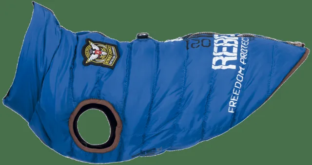 Obleček s postrojem Saint-Malo modrý S 40cm