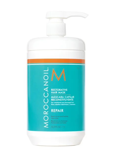 Obnovující maska pro oslabené a poškozené vlasy Moroccanoil Repair - 1000 ml + dárek zdarma