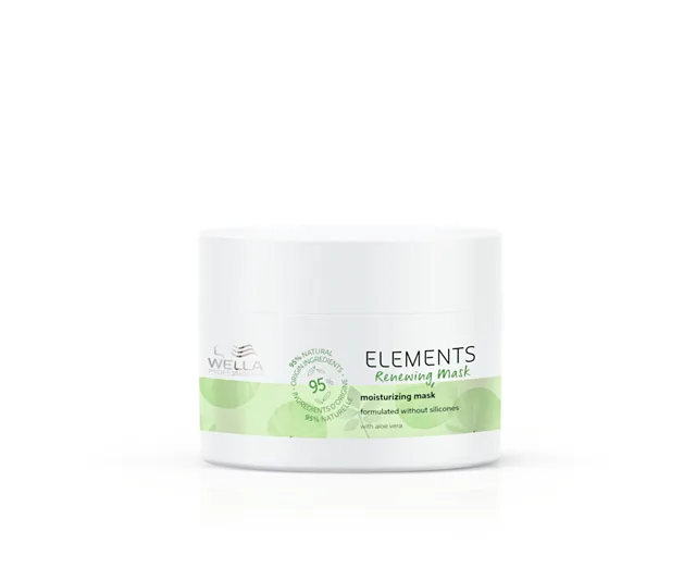 Obnovující maska pro regeneraci vlasů Wella Elements Renewing - 150 ml + dárek zdarma