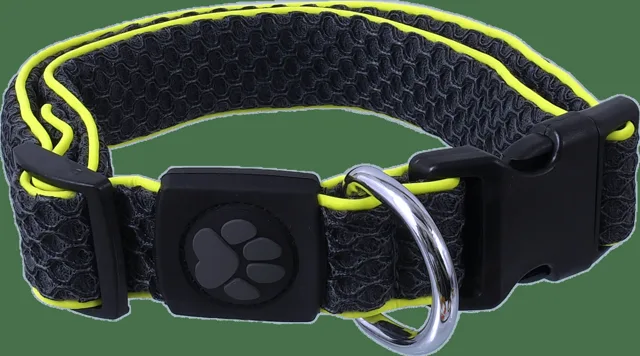 Obojek Active Dog Mellow M šedý 2,5x35-51cm
