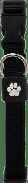 Obojek Active Dog Premium M černý 2x34-49cm