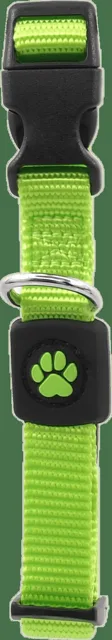 Obojek Active Dog Premium S limetka 1,5x27-37cm