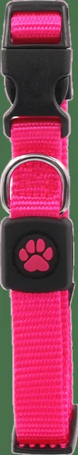 Obojek Active Dog Premium S růžový 1,5x27-37cm