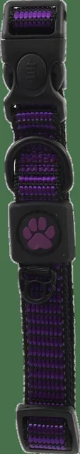 Obojek Active Dog Strong M fialový 2x34-49cm