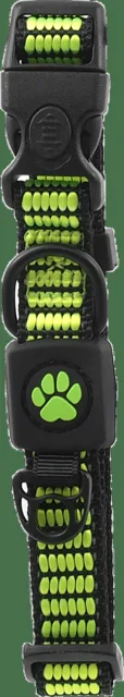 Obojek Active Dog Strong S limetka 1,5x27-37cm