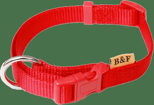Obojek BaF nylon červený 66cm