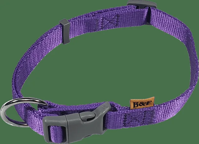 Obojek BaF nylon fialový 66cm