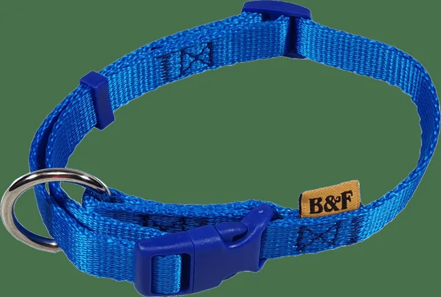 Obojek BaF nylon modrý 60cm