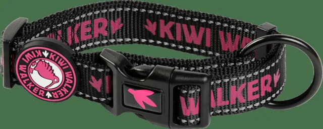 Obojek Kiwi Walker růžový L 55cm