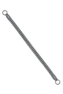 Obojek kovový stahovák 2-řadý 30cm/2mm Tommi