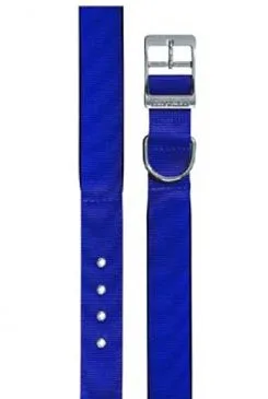 Obojek nylon Daytona C 45cmx25mm modrý