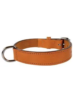 Obojek pes pravá kůže 80cm světlehnědý Zolux