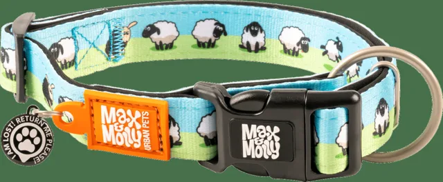 Obojek pro kočky Max & Molly Smart ID Black Sheep