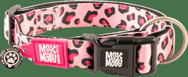 Obojek pro kočky Max & Molly Smart ID Leopard