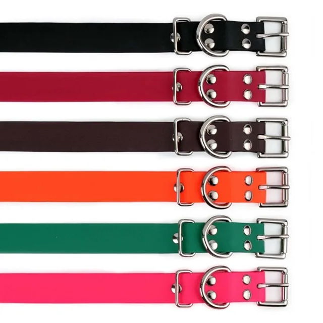 Obojek pro psa E-collar 2,5 x 75 cm - biothan - červená | P48540