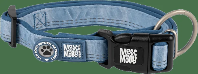 Obojek Smart ID pro psy Max & Molly Matrix S modrý