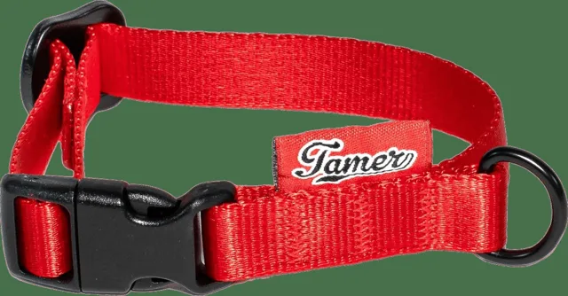 Obojek Tamer Simple 1,5 cm 18-27 cm červený