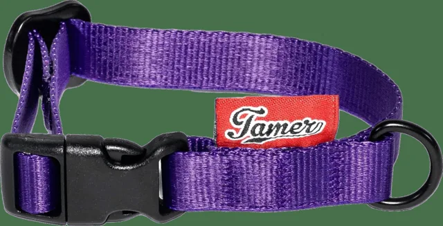 Obojek Tamer Simple 1,5 cm 18-27 cm fialový