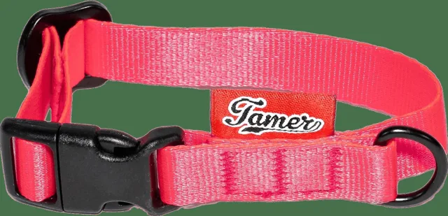Obojek Tamer Simple 1,5 cm 18-27 cm růžový