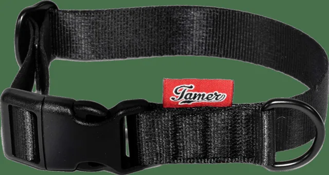 Obojek Tamer Simple 2,5 cm 28-43 cm černý