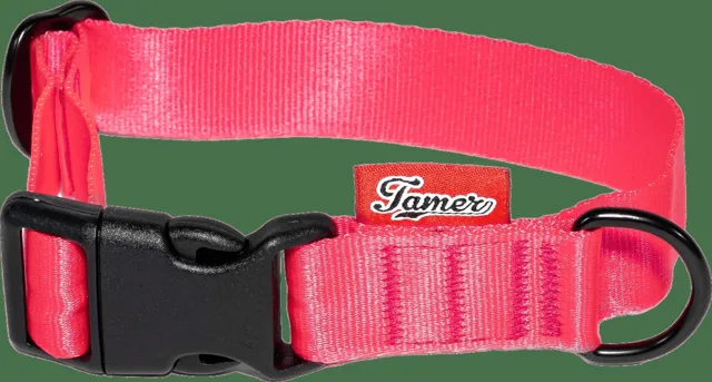 Obojek Tamer Simple 2,5 cm 28-43 cm růžový