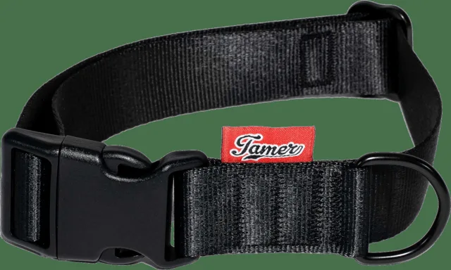 Obojek Tamer Simple 3 cm 33-55 cm černý