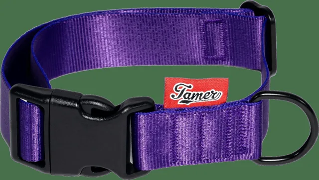Obojek Tamer Simple 3 cm 33-55 cm fialový