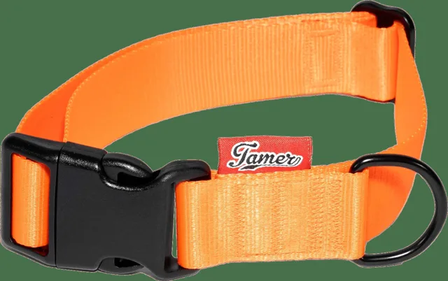 Obojek Tamer Simple 3 cm, 33-55 cm oranžový