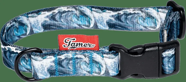 Obojek Tamer Simple Ocean Wave 1,5 cm 18-27 cm