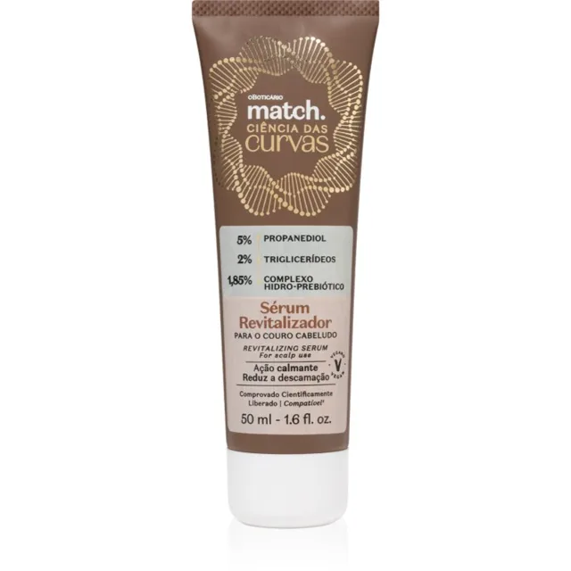 oBoticário Match. Science of Curves revitalizační sérum pro pokožku hlavy 50 ml