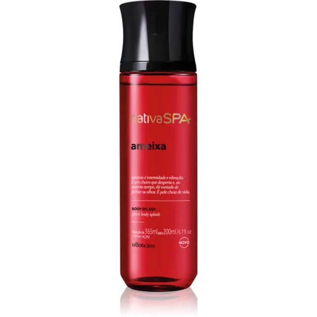 oBoticário Nativa SPA Plum Flower tělový sprej pro ženy 200 ml