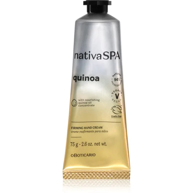oBoticário Nativa SPA Quinoa hydratační krém na ruce SPF 15 75 g