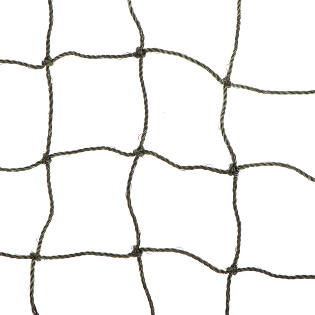 Ochranná síť na roli - olivová s drátovou výztuhou (75 m x 2 m)