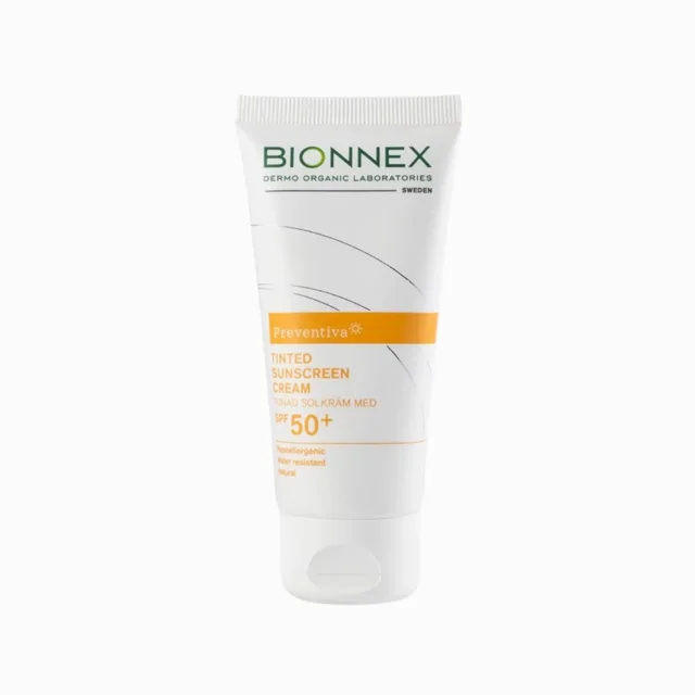 Ochranný tónovací krém na opalování SPF 50+, 50 ml - Bionnex