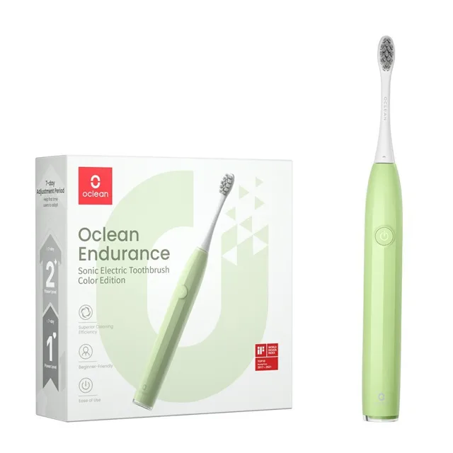 Oclean Endurance sonický kartáček, zelený