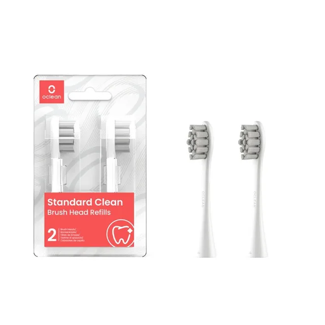 Oclean Standard clean brush hlavice 2 ks, bílé