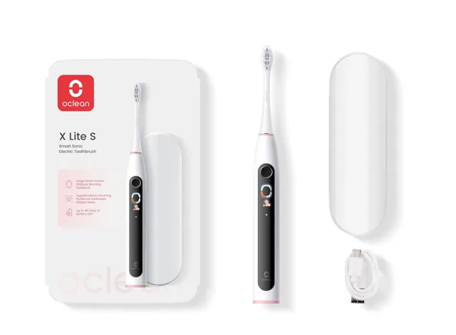 Oclean X Lite S Smart pouzdro a sonický kartáček šedý
