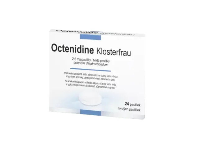 OCTENIDINE KLOSTERFRAU 2,6MG PAS 24