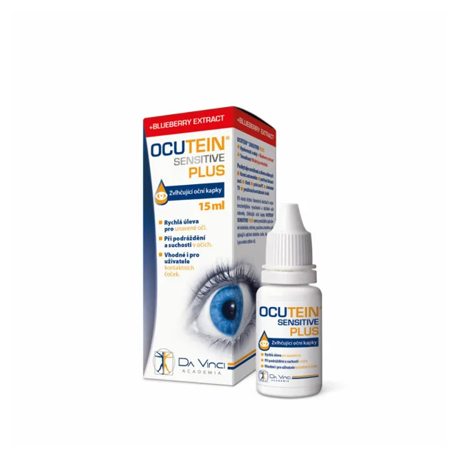 OCUTEIN Sensitive plus oční kapky 15 ml