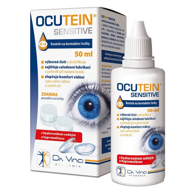OCUTEIN Sensitive roztok na kontaktní čočky 50 ml