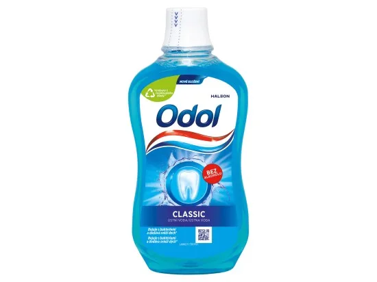 Odol Classic ústní voda bez alkoholu 500 ml