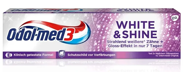 Odol-med3 White & Shine Gloss Effekt 75ml
