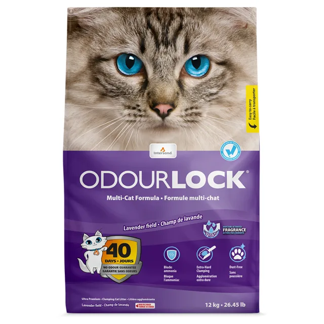 ODOURLOCK stelivo s vůní levandule - 12 kg