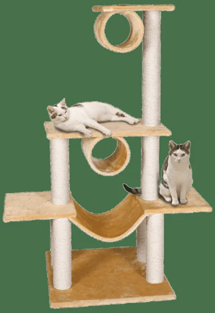 Odpočívadlo Magic Cat Iveta béžové 141cm
