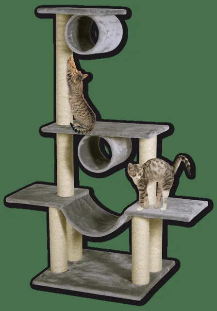 Odpočívadlo Magic Cat Iveta šedé 141cm