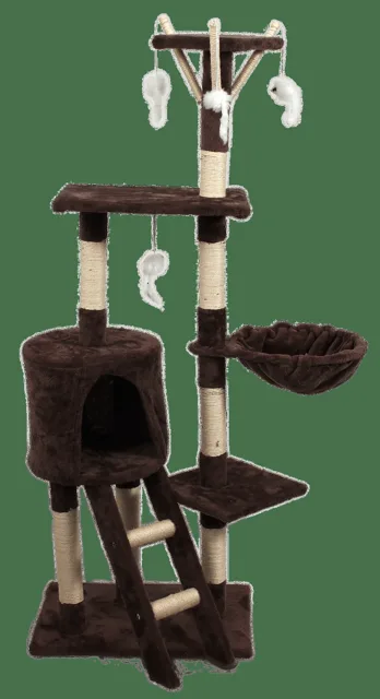 Odpočívadlo Magic Cat Mia hnědé 140cm