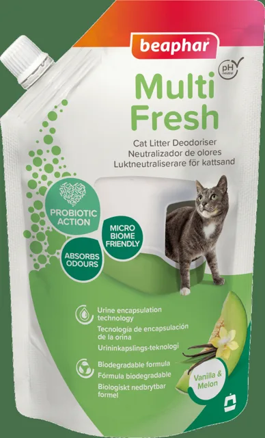 Odstraňovač zápachu Beaphar Multi Fresh Vanilla&Melon 400g